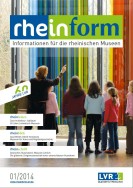 Titelblatt der Zeitschrift 'rheinform'. Ausgabe 1/2014